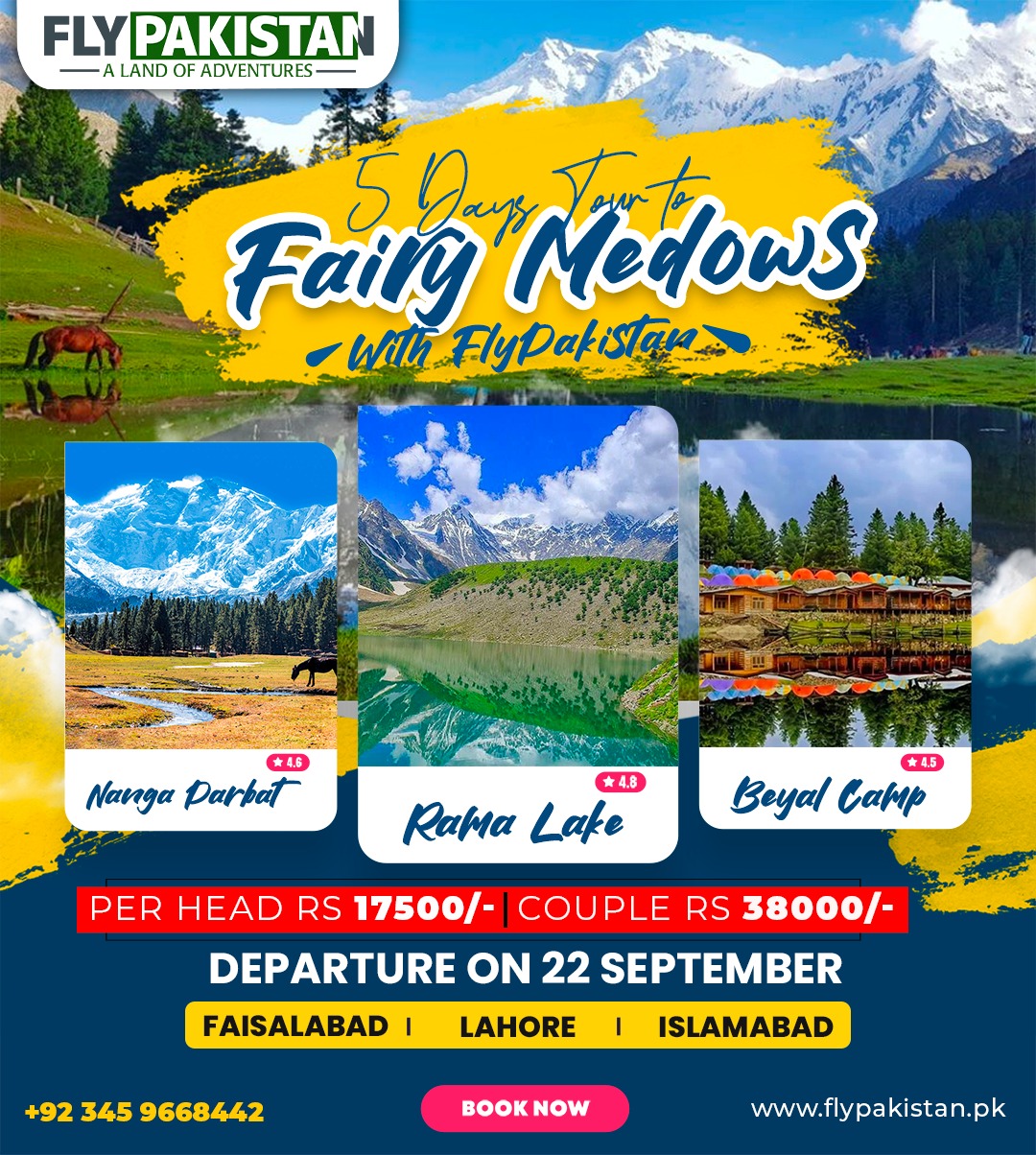 Book Deal Fairy Meadows & Nanga Parbat Base Camp